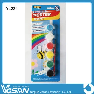 2015 New Washable Poster Paint Water Color For Poster