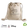 2015 Recycled Cotton Drawstring Backpack/Backpack shoulder bag canvas bag/Cheap Canvas Backpack
