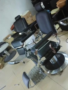 2016 hot sale white barber chair/elegant hair dressing chair beauty salon equipment