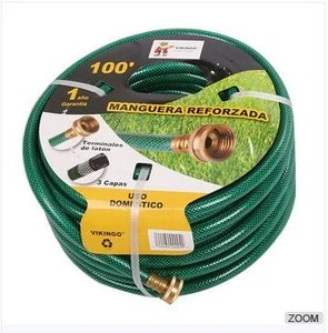 2016 New Premium Expandable water Garden hose with solid brass / car wash tool kit