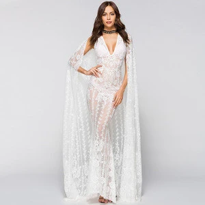 2018 Plus Size Sexy Lady Lace Design Dress Cocktail Party Dresses