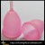 Import 2019 CE FDA certified reusable and soft silicone menstrual cup for lady from China