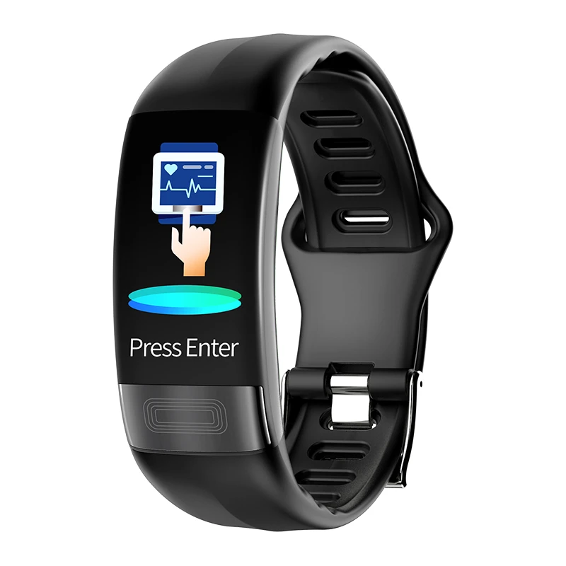 2019 ECG Smart Bracelet P11 Bluetooth Call Wristband Rate Blood Pressure Monitor IP67 Waterproof Smartwatch Watch P11