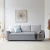 Import 2019 Hot Latest Small house Living Room furniture l shaped sofa bed folding modern designs from China