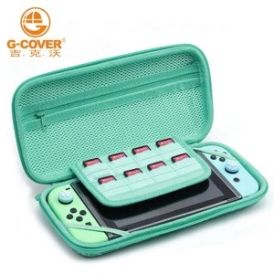 2020 Animal Protective EVA Hard Shell Travel Carrying Video Game Case for Nintendo Switch and Switch Lite Console &amp; Accessories