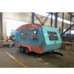 2020 Fashion China Food Trailers Other Snack Machines Fast Food Trailer