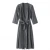 Import 2020 foreign trade new hot-selling  nightgown V-neck 7-point sleeve long pajamas ladies  bathrobe from China