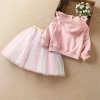 2020 new children&#x27;s clothing wholesale girls unicorn dress tulle skirt girls dress long sleeve design