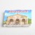 Import 2020 new design of Simple architectural style resin refrigerator magnet resin craft from China