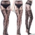Import 2020 plus size and regular size wholesale women fashion  black  see through fishnet lace top thigh high black nylon stockings from China