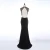 Import 2020 sexy backless long party wear women black formal elegant mermaid evening dress from China