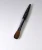 Import 2021 Filbert Kolinsky Acrylic Black Petal Nail Brush Wooden Crimped Round Top Quality Nail Brush from China