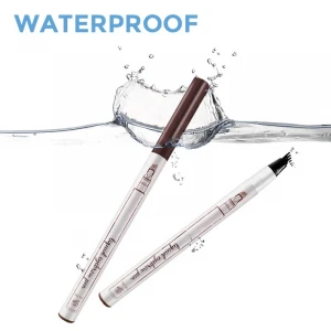 2021 New Products Microblading 4 Head Fine Sketch Liquid Waterproof Eyebrow Tattoo Pen Eye Brow Pencil
