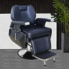 2023 new heavy duty antique hairdresser black classic barber chair pricesfor synthetic leather