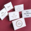 2024 Hot Selling  Greeting Paper Cards Custom Birthday Greeting Cards Thank You Greeting Cards with Envelope