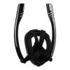 2024 New Trend Silicone Full Face Scuba Diving Mask with Double Breathing Tubes