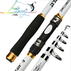 2.1M -3.6M Carp Fishing Rod feeder Hard FRP Carbon Fiber Telescopic Fishing Rod fishing pole