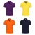 Import 220 gram 100% cotton 12 plain colors summer  breathable polo shirt custom OEM men polo t-shirts from China