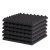 Import 24-piece fireproof, sound-absorbing and sound-insulating material studio pyramid speaker foam from China