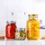 Import 250ml 300ml Square Round Transparent Glass Bottle with Sliver Cap from China