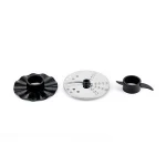 265211 NIingBo Food Processor with 600W 2 speeds settings for slice chop blender AC MOTOR