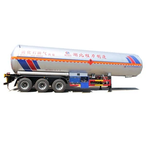 3 axles lpg tank semi trailer 56000Liters/lpg tanker trailer for sale