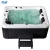 Import 3 person luxury control system high quality garden Acrylic Whirlpools hot spa tub from China