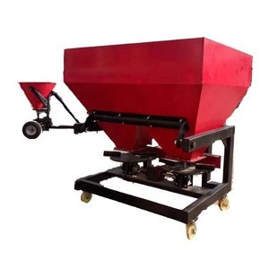 3 point hitch farm tractor CRD fertilizer spreader applicable for spreading inorganic fertilizer grass seed