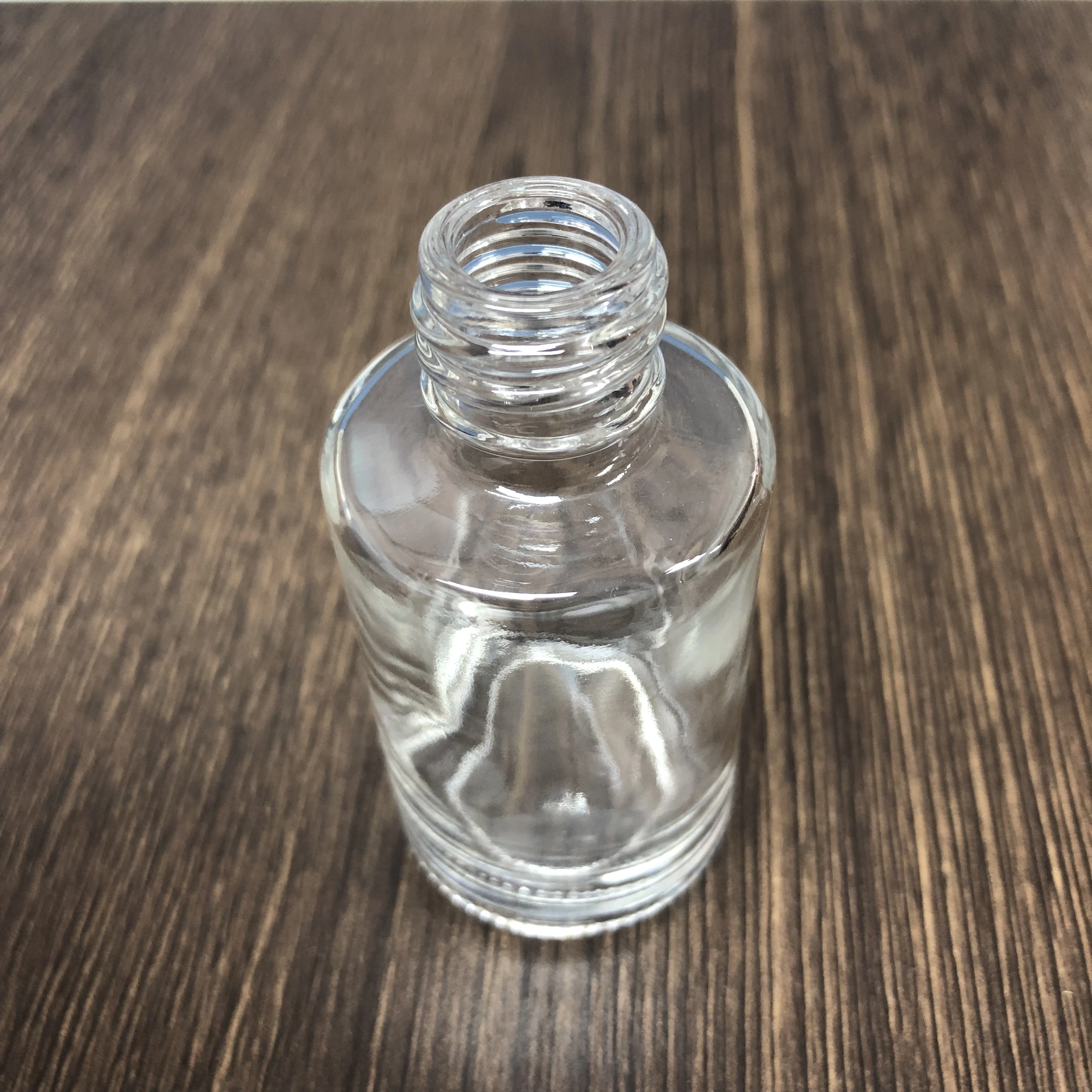 30ml 100ml round glass perfume bottle with 18mm neck finish wholesale