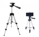 3110 Light Weight Aluminum Tripod With Bag Includes Universal Smartphone Mount