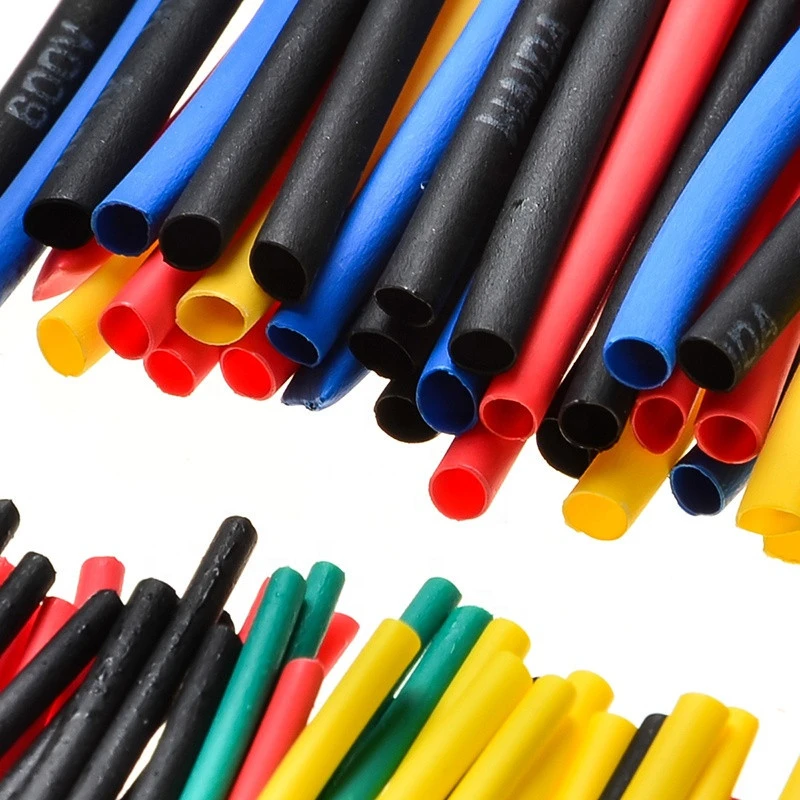 328Pcs Assorted 2:1 Polyolefin Heat Shrink Tube Insulated 1.0-14.0mm Wrap Wire Cable Sleeve Shrinkable Tube Kit