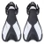 Import 37-45 lightweight TPR PP blade adjustable strap open heel general purpose diving fins swim snorkeling flipper shoes for Adults from China