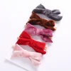 3cm Ribbon baby hair with pure color lovely bow baby girl seamless hair belt nylon headband baby