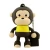 Import 3D customized PVC and rubber 8gb usb flash drive bulk cute monkey stick from China