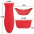Import 3PCS Silicone  Pot Handle Cover  Set for Cast Iron Skillets Pans Frying Pans &amp; Griddles Metal and Aluminum Cookware Handles from China