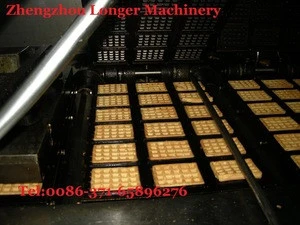 3ton/day waffle baking line|Waffle processing equipment