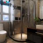 4-19mm Custom Toughened Tempered Building Glass for Window/Door/Railing/Furniture/Table Top/Shower Door