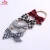 Import 4 Colors Baby Girl Bow Hair Clips Red Black Navy Grey Plaid Checkered Handmade Cotton Linen Plaid Hair Bow on Alligator Clip from China