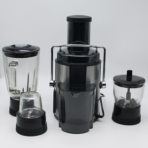 4 in 1 juicer black color 800w detachable parts vegetable electric blender
