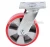 Import 4 inch to 8 inch Double Ball Bearing Aluminum Core PU Heavy Duty Caster Wheel from China
