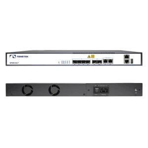 4 PON OLT GPON 4 Ports 1U 19 inch SFP Fiber Optic Equipment