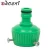 Import 4 way splitter plastic garden hose quick connector with reels and spray washing car gun from China