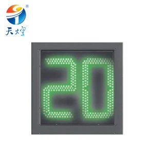 400mm Vehicle Used Remote Control Led Countdown Timer Traffic Lights Sale