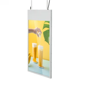 43 inch digital signage advertising machine hanging system lcd advertising player