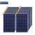 Import 5000W solar panel kits poly 250W solar power supply for home appliances solar energy products from China