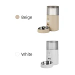 5.5L Stainless Steel March Food Water Automatic Pet Feeder