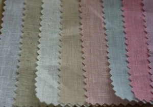 55%linen 45%cotton fabric soft for garment