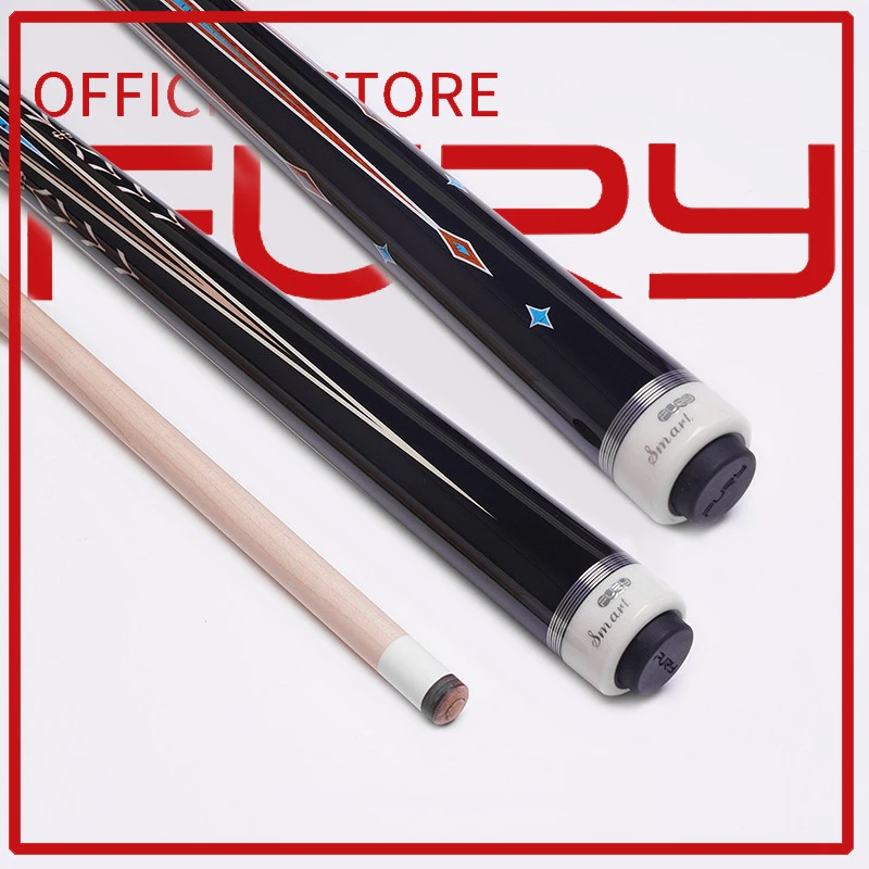 58length Fury DC series pool cue stick HT2 Maple shaft 12.5mm tip center link fashion decal naked wrap billiard Taco de billar