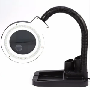 5X 10X Magnifier Lighting Desktop Led Magnifying Lamp