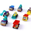 6 Pack Mini Assorted Construction Vehicles and Race Car Toy, Yeonha Toys Vehicles Truck Mini Car Toy for Kids